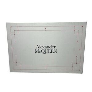 Alexander McQueen AMQ Storage Display Heel Sneaker Sandal Slides Shoebox Box